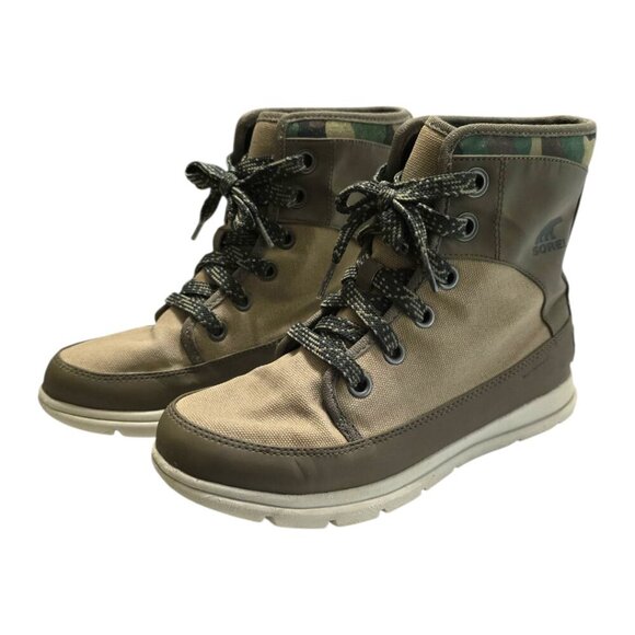 Sorel Explorer 1964 Boot In Sage Sz 8 - Picture 1 of 7